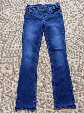 Silver Jeans Aiko Slim Boot Stretch 14% Lyocell Logo Tag Sz 28x32 Womens stretch